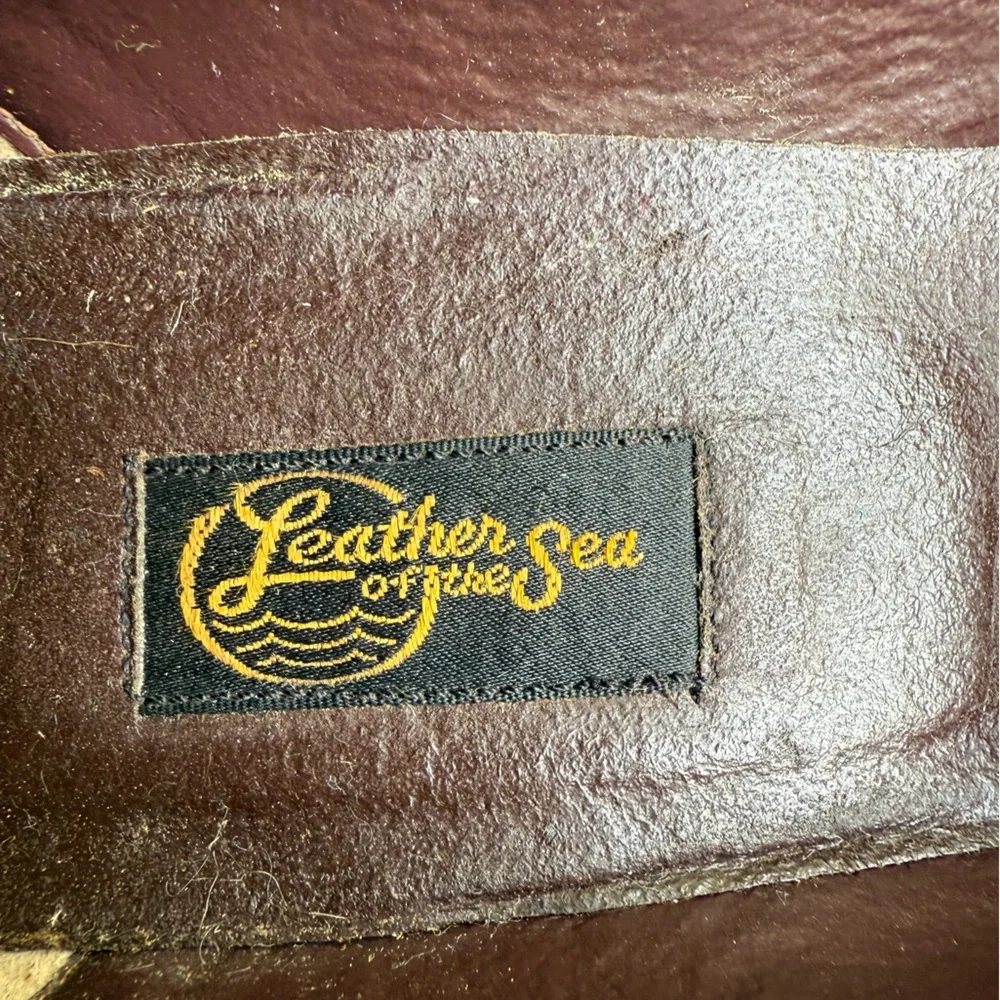 Eel skin Leather of the Sea Womens wedge